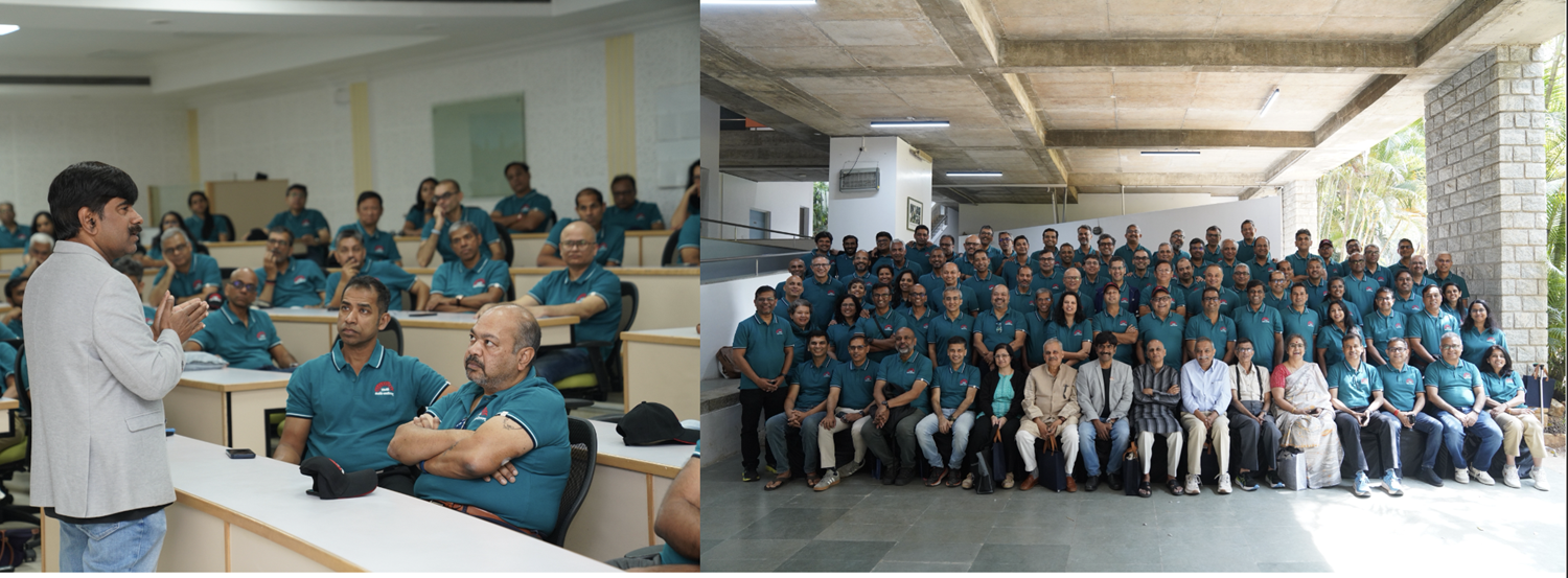 The PGP Class of 2000 celebrated their 25-year reunion on campus, on 20th December 2025. Prof. U Dinesh Kumar, Director In-charge, IIMB, engaged with the alumni and shared updates about the Institute.